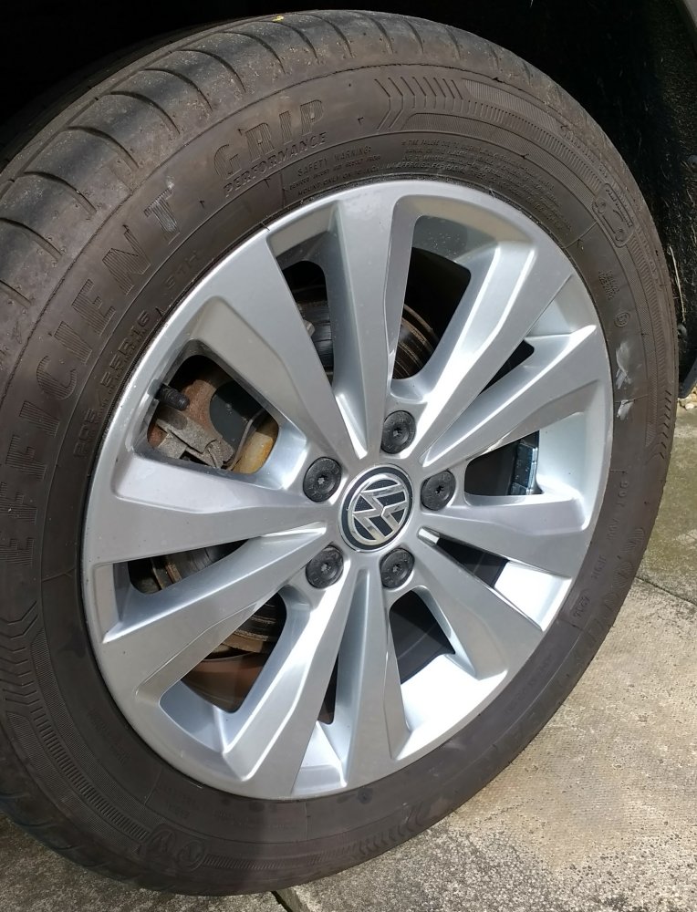 Stuart Dalby - Volkswagen Golf Mk 7 - Alloy Wheel Refurbishment
